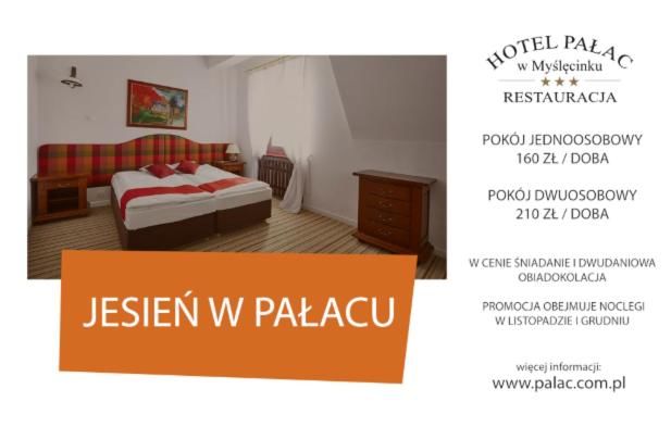 Отель Hotel Pałac w Myślęcinku Быдгощ-5